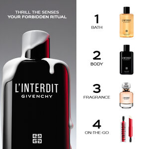 View 4 - L'INTERDIT BODY MILK - A white flower crossed by a dark woody accord. GIVENCHY - 200 ML - P069342