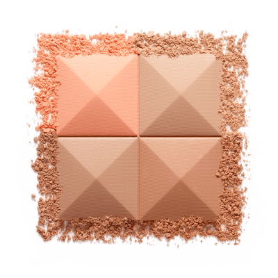 PRISME VISAGE - Silky Face Powder Quartet - Unifies, Highlights, Contours Naturally GIVENCHY - 丝绒杏色 - P090135